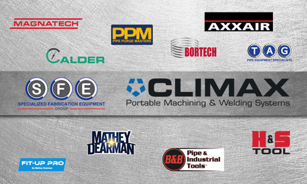 S.F.E. Group combines forces with CLIMAX Portable Machining & Welding Systems
